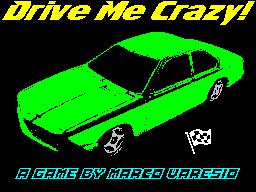 Drive Me Crazy!: schermata dei titoli