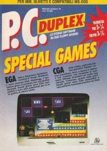 Copertina del numero 10/1991 della rivista PC DUPLEX