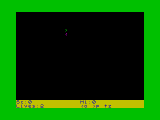 Screenshot: Il giocatore (drago verde) vince il duello.